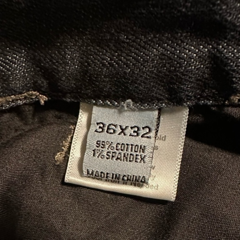 Joseph Abboud‎ Men's Straight Leg Jeans, 36Wx32L (Dark Blue Wash) - Picture 5 of 7